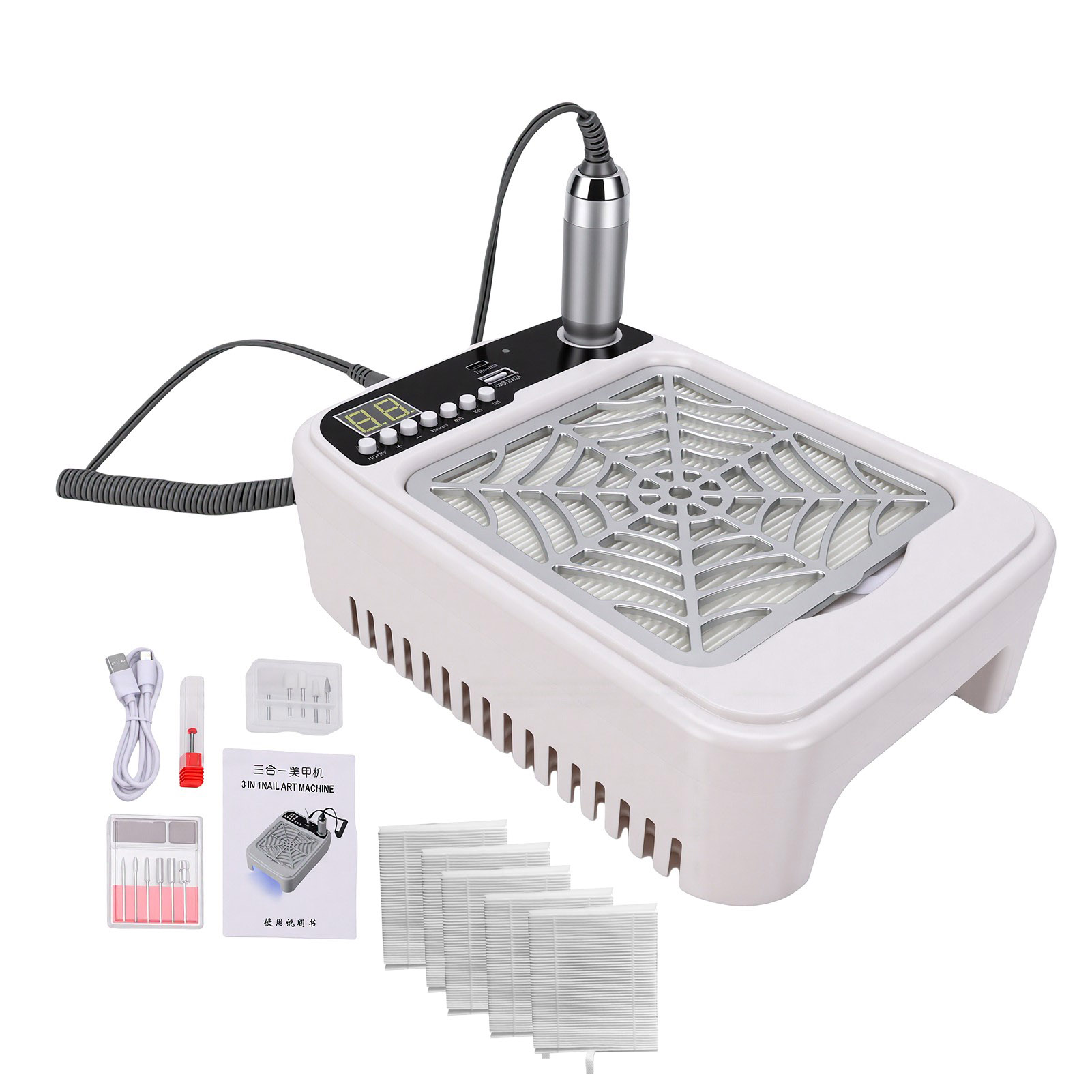 Nail Drill Machine - Machine à percer les ongles 3-en-1