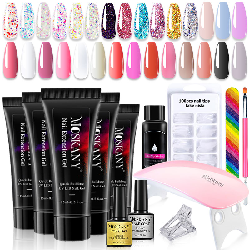 Nail Art Ombre - Ensemble complet de Gel pour ongles