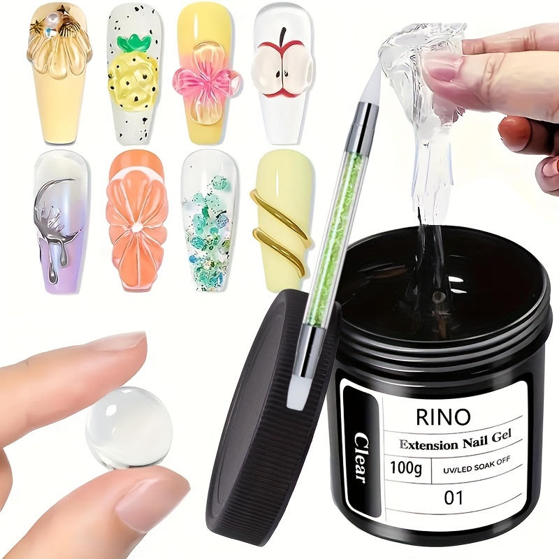 Nail Art Ombre - Kit de Gel UV pour Ongles