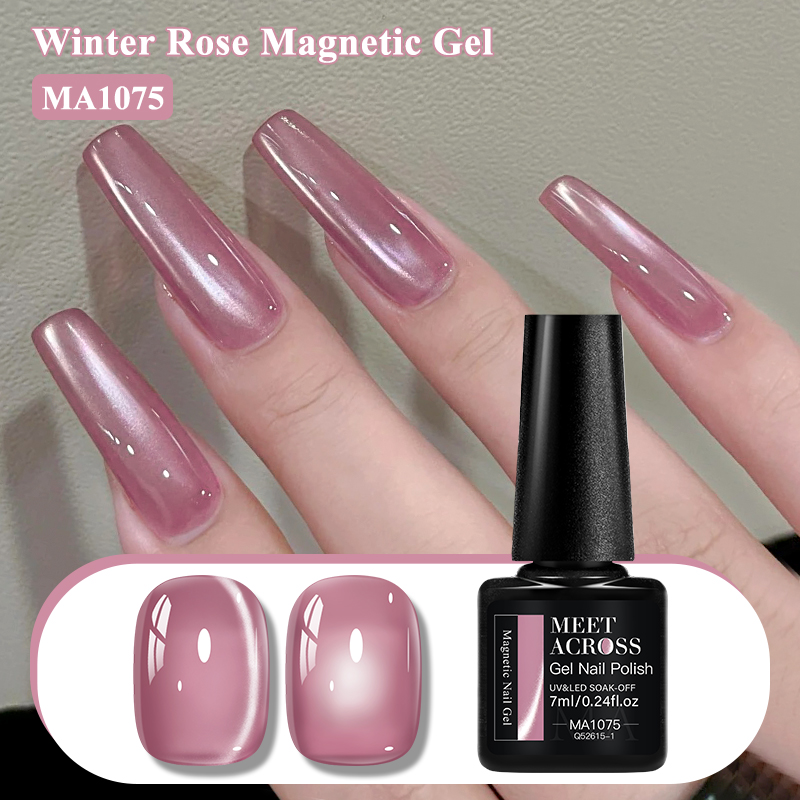 Rose hiver Rose chat Gel magné - Nail Art Valentines Day avis et prix