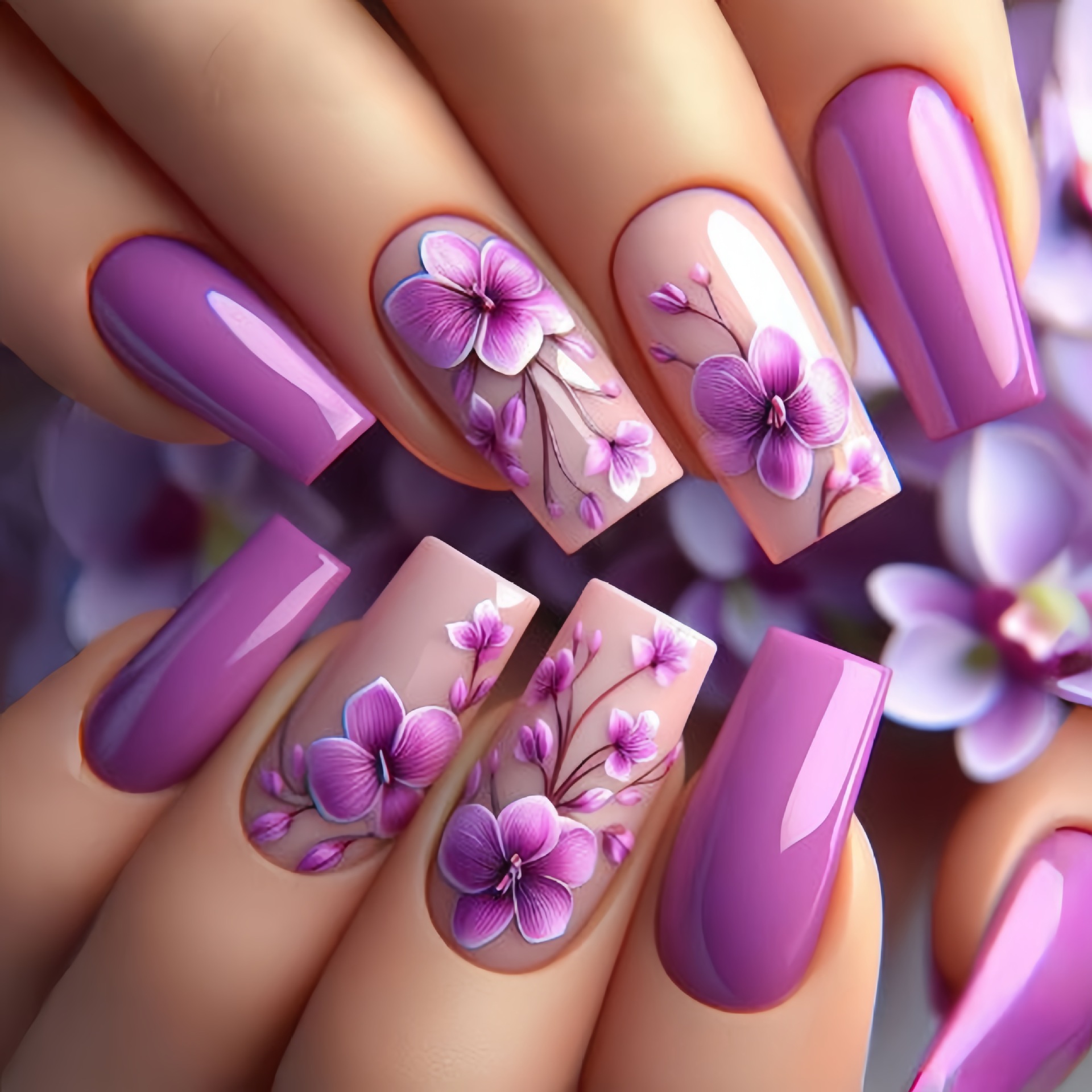 24 pièces/ensemble faux ongles - Nail Art Press On avis et prix