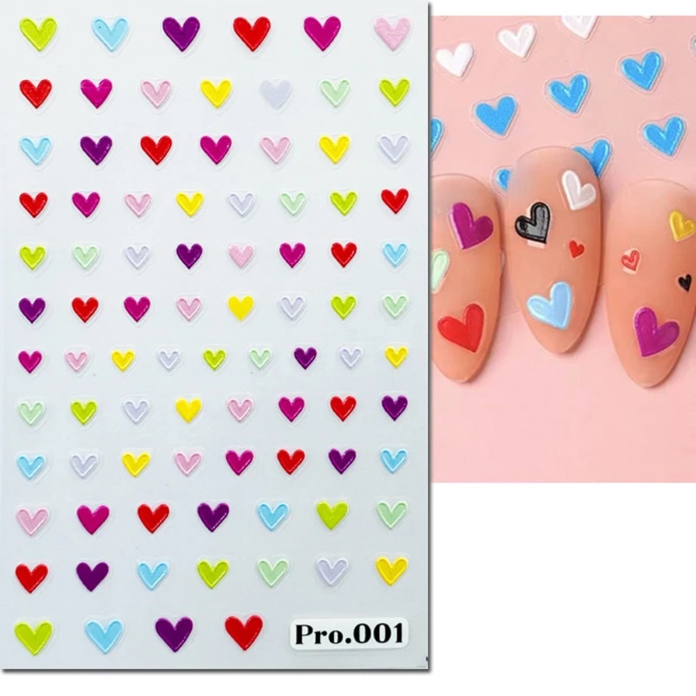 Autocollants 5D en relief pour - Nail Art Valentines Day avis et prix