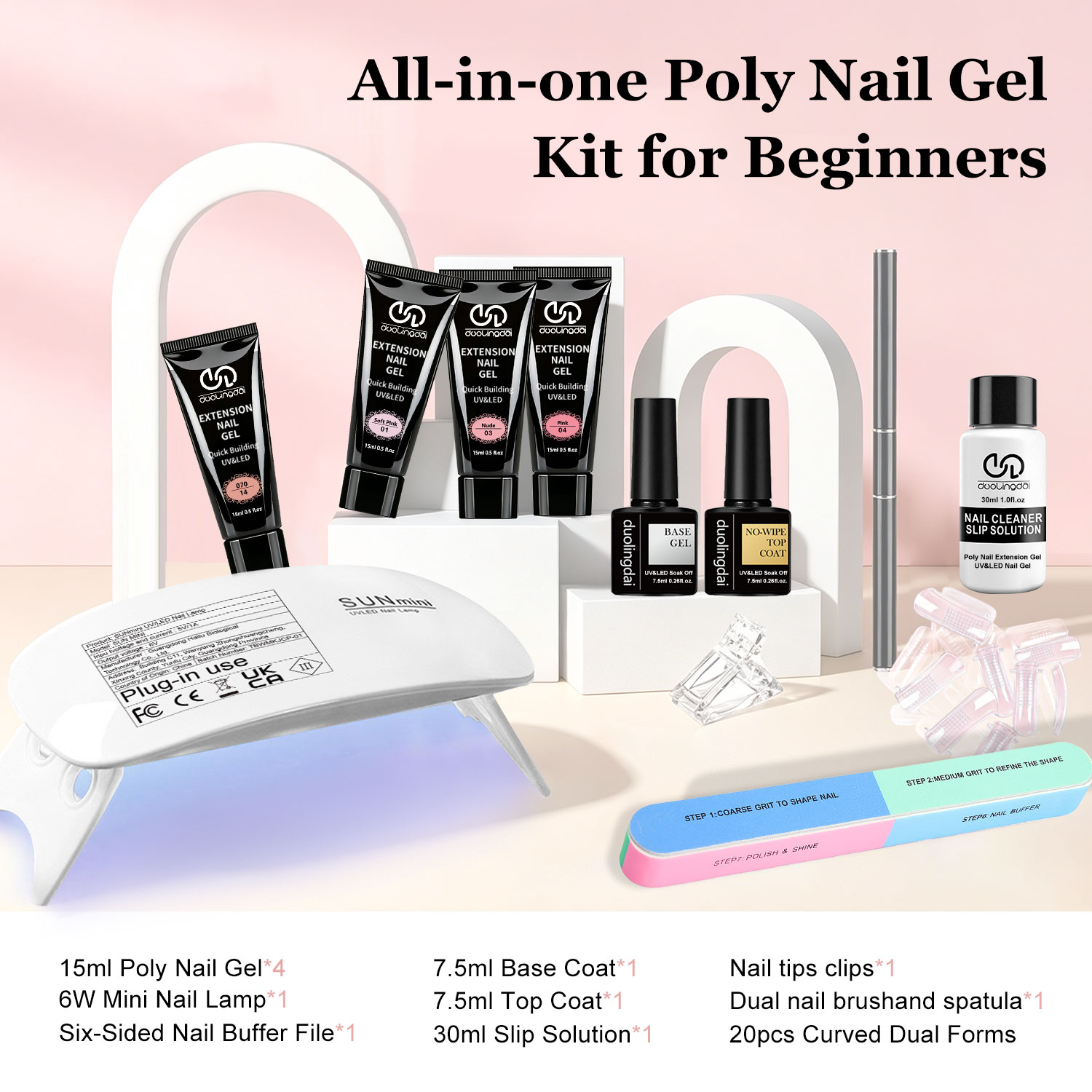 Duolingdai Gel d'Extension d'O - Nail Art Ombre avis et prix