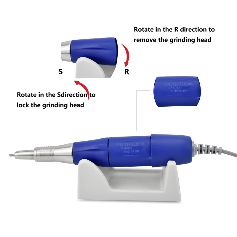 Micromoteur à main 40K RPM STR - Nail Drill Machine avis et prix