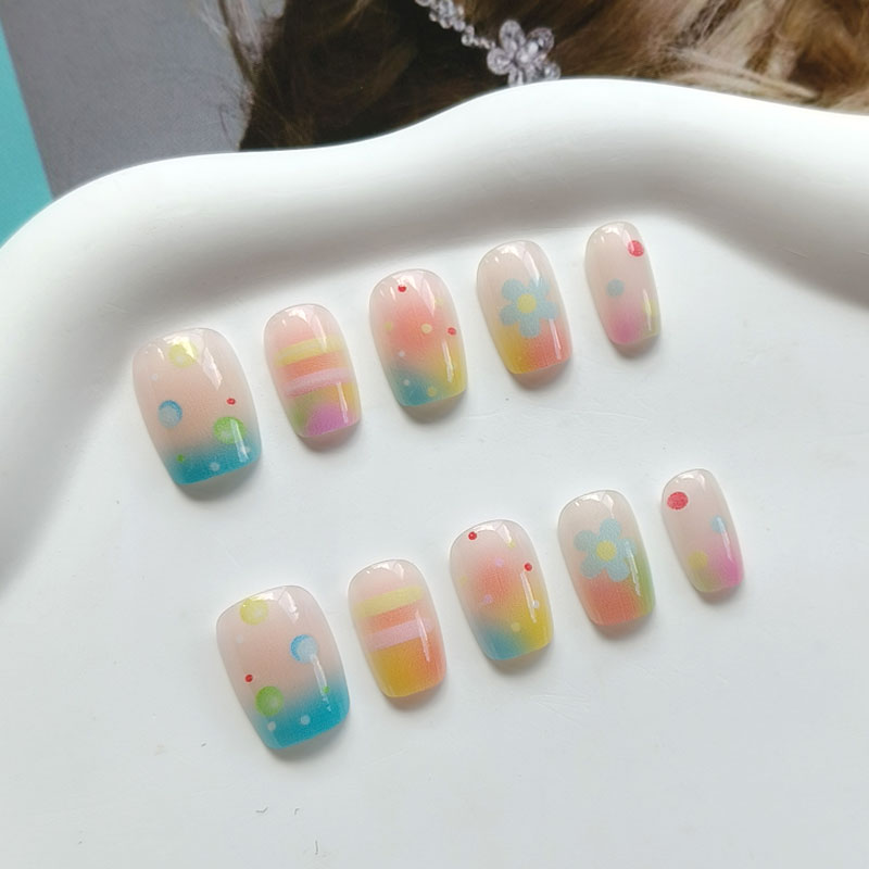 10 pièces de faux ongles à pre - Nail Art Ombre avis et prix