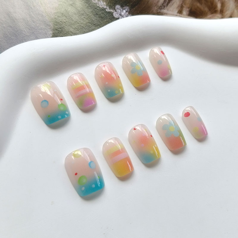10 pièces de faux ongles à pre - Nail Art Ombre avis et prix